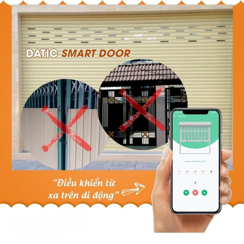 Công Tắc Cửa Cuốn Datic Smart Door